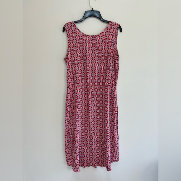 Eddie Bauer NWT WR Four Winds Sleeveless Hi-Low Dress in Redclay, size 10 - Picture 2 of 10